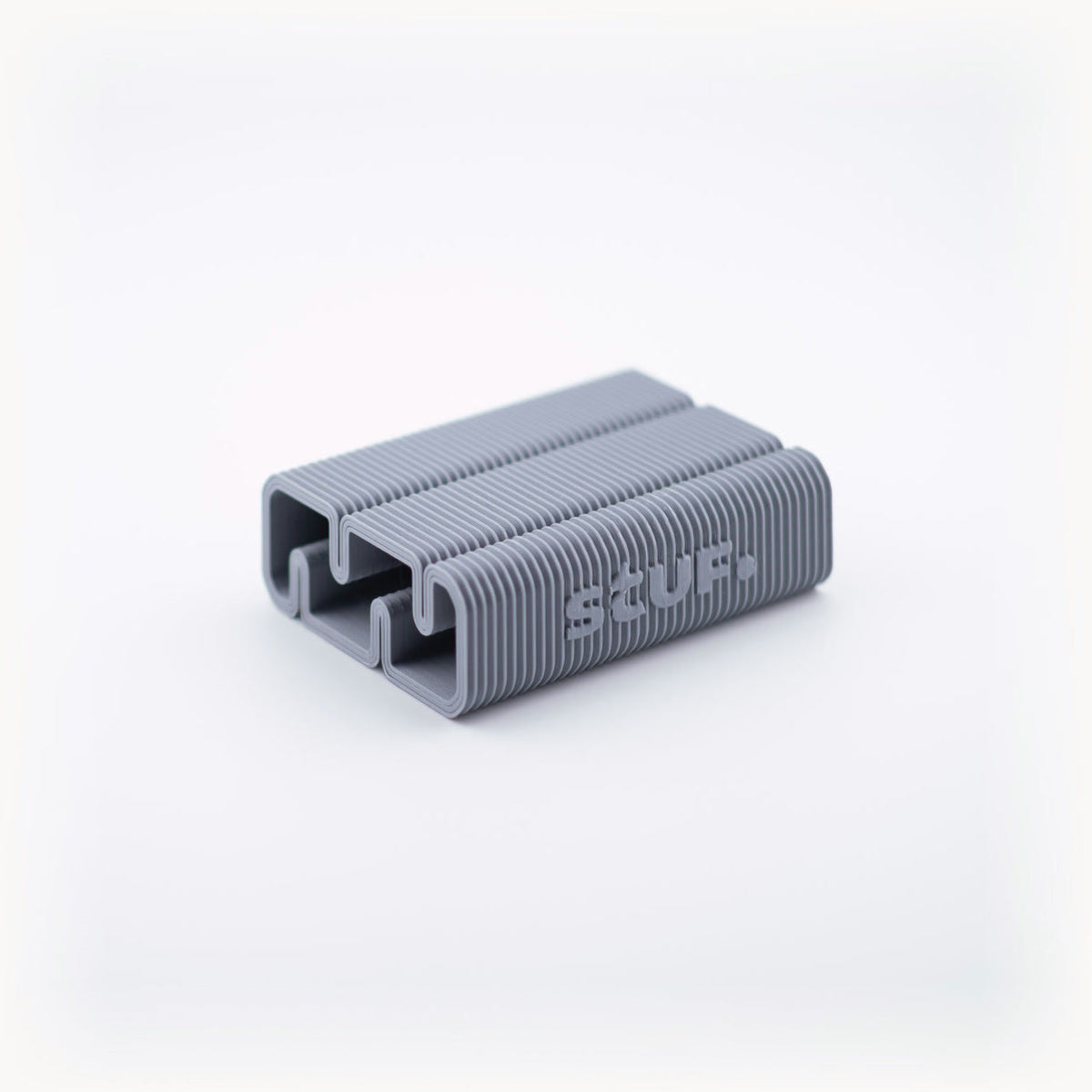 Card Stand in Concrete Grey — clean studio product view