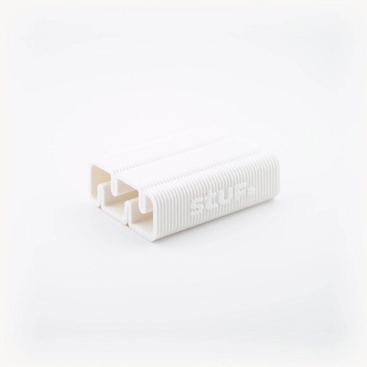 Card Stand in Gypsum White — clean studio product view