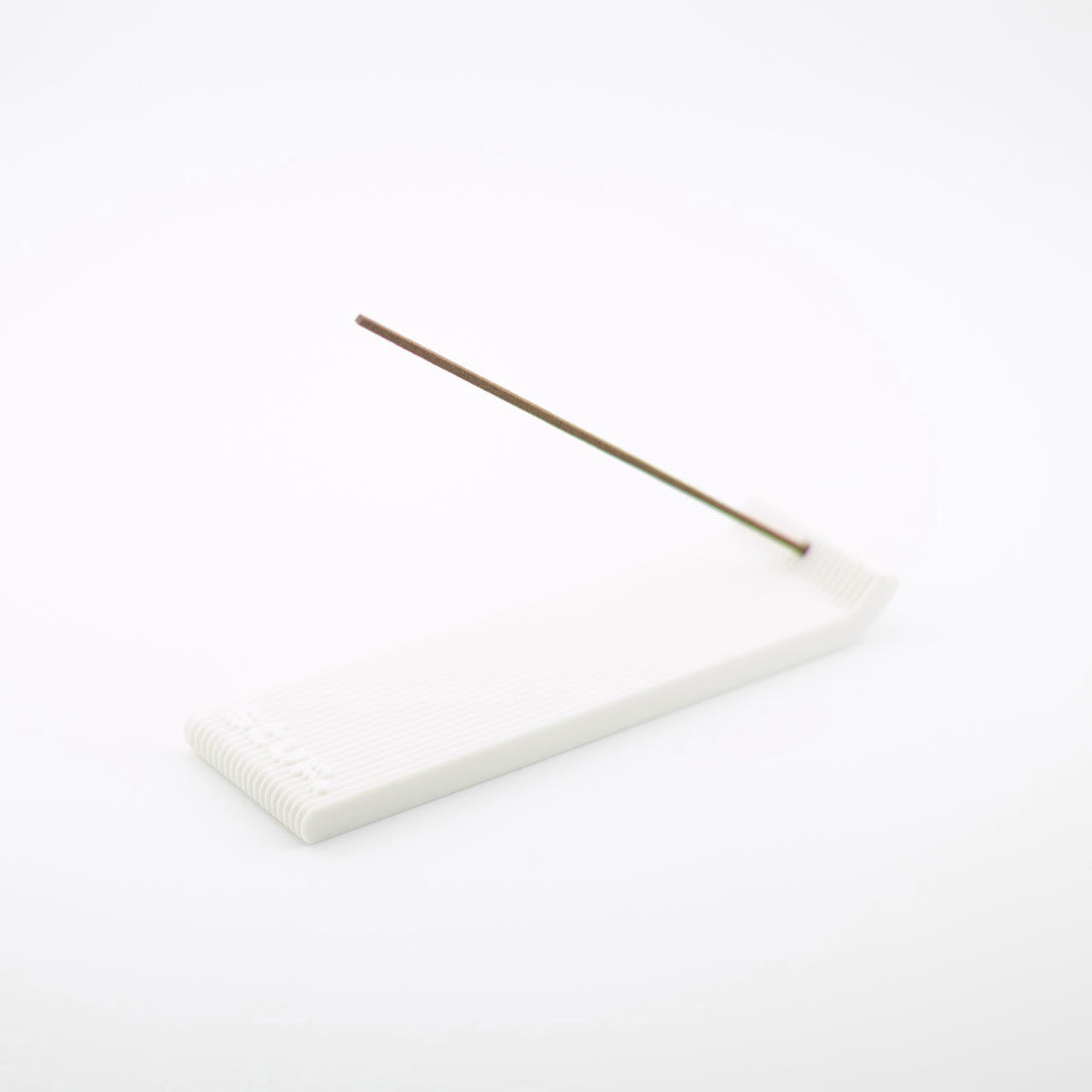 Incense Holder in Gypsum White — clean studio product view