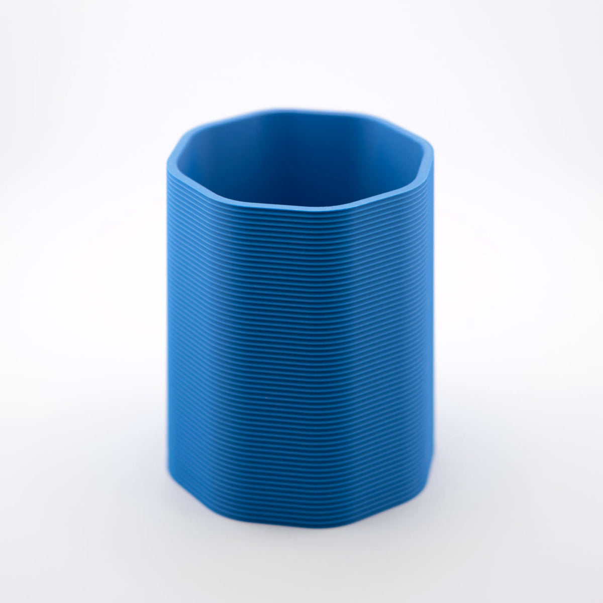 Pen Holder in Marine Blue — clean studio product view