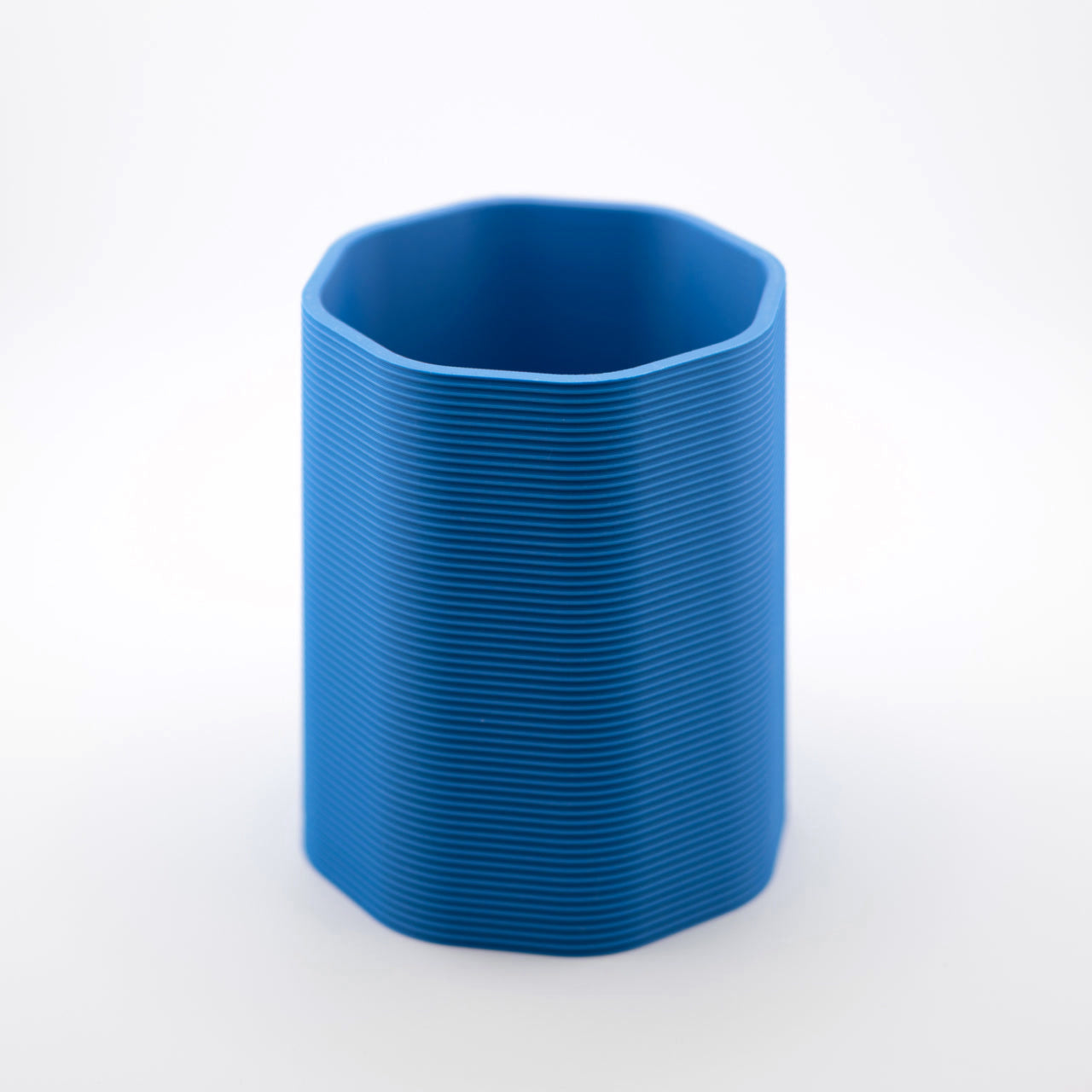 Pen Holder in Marine Blue — clean studio product view