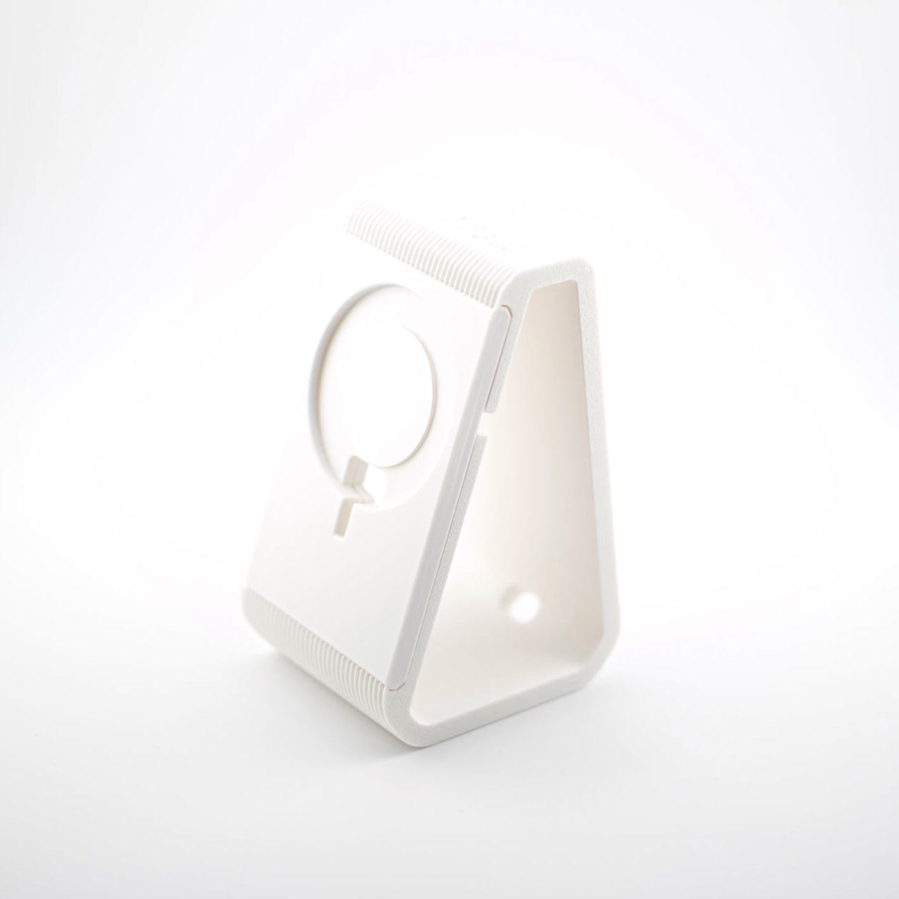 Two-Way Magnetic Phone Stand in Gypsum White — clean studio product view