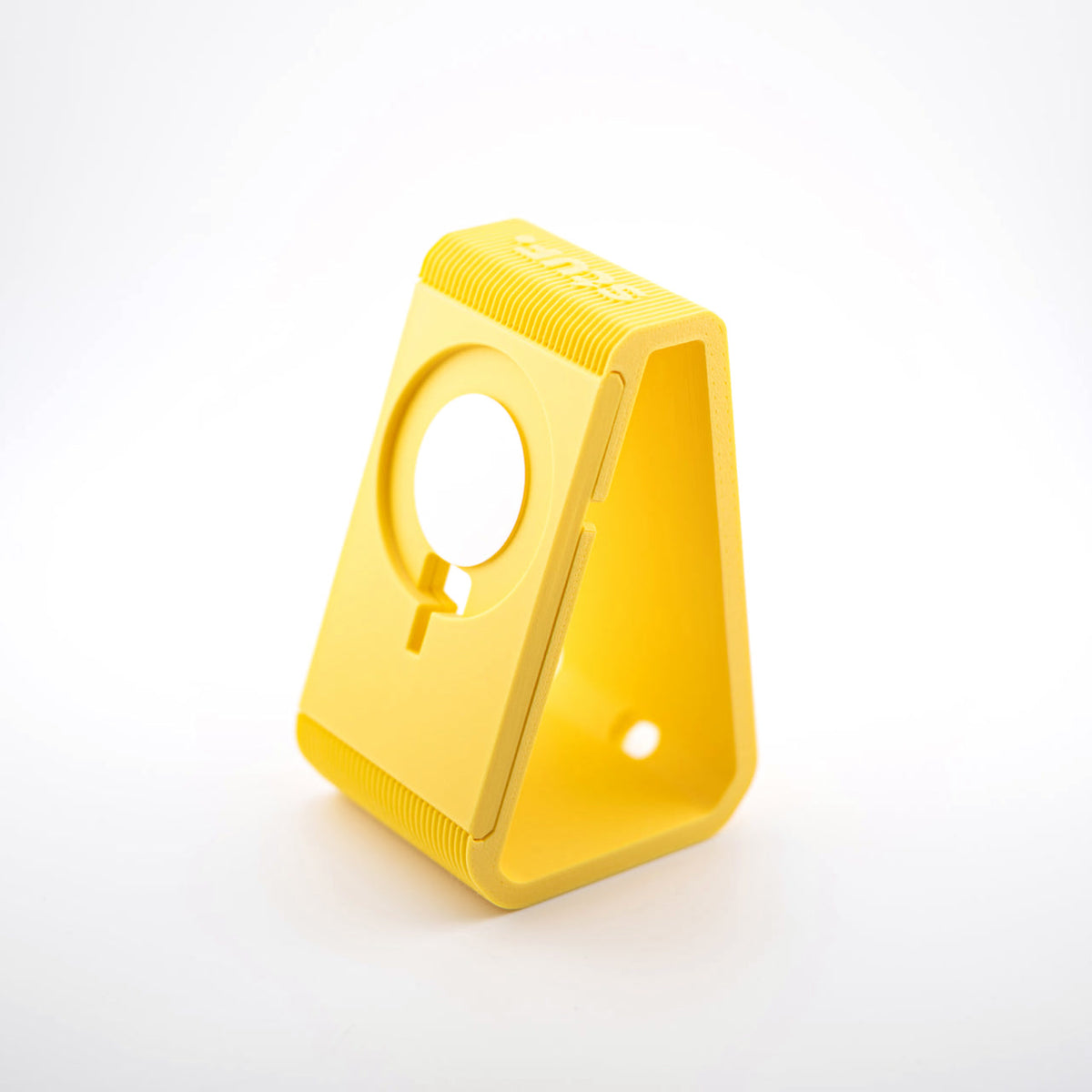 Two-Way Magnetic Phone Stand in Lemon Yellow — clean studio product view