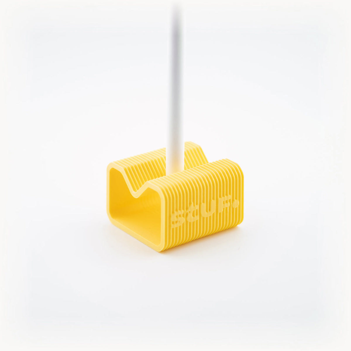 Pencil Stand in Lemon Yellow — clean studio product view