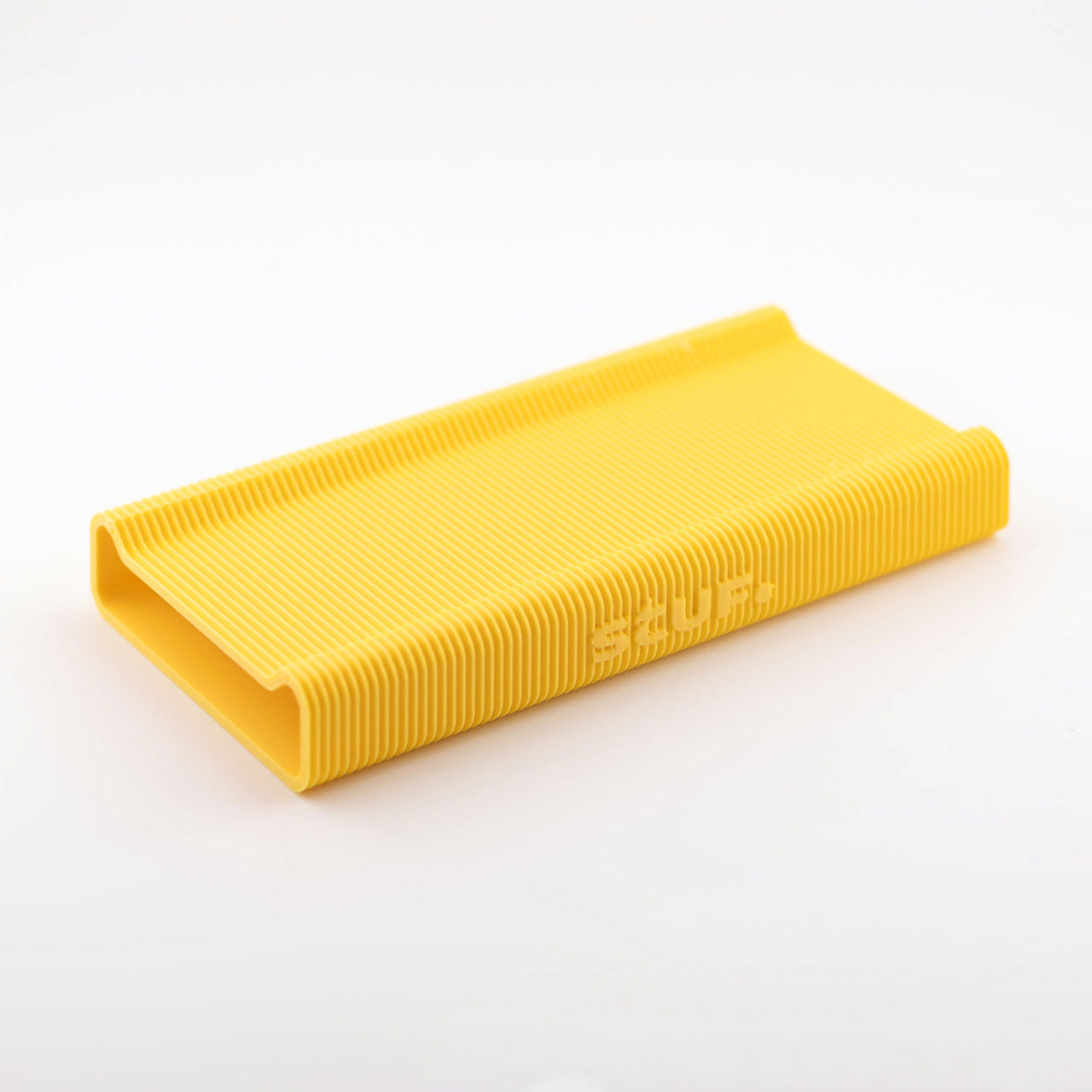 Catch-All Tray in Lemon Yellow — clean studio product view